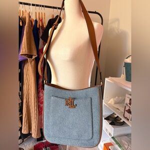 Ralph Lauren Denim Crossbody Bag
